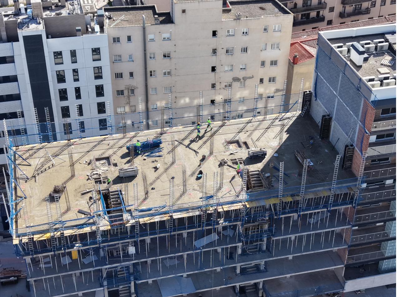 Arandela Conector M8 DIN 9021 — Sistema RSA, protección perimetral obra, pantalla de vida obra